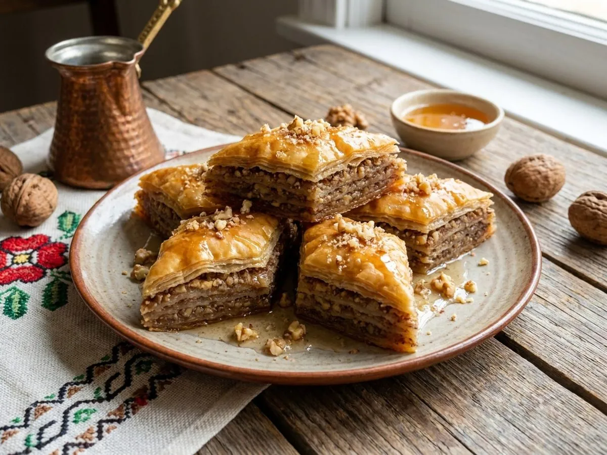 Bakllava Tradicionale - recetë tradicionale shqiptare ëmbëlsira