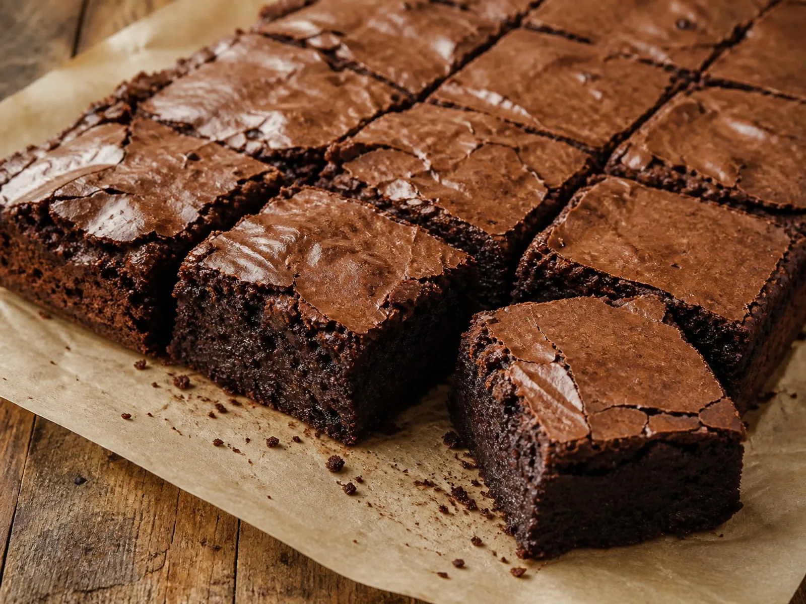 Brownie me Çokollatë të Zezë - recetë tradicionale shqiptare ëmbëlsira