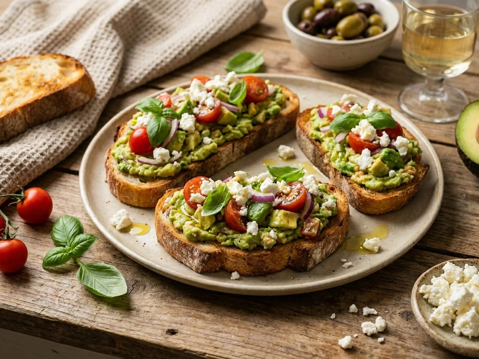 Avokado Peme - Udhëzues Praktik - Brusketa Me Avokado - Receta Tradicionale në Shtëpi
