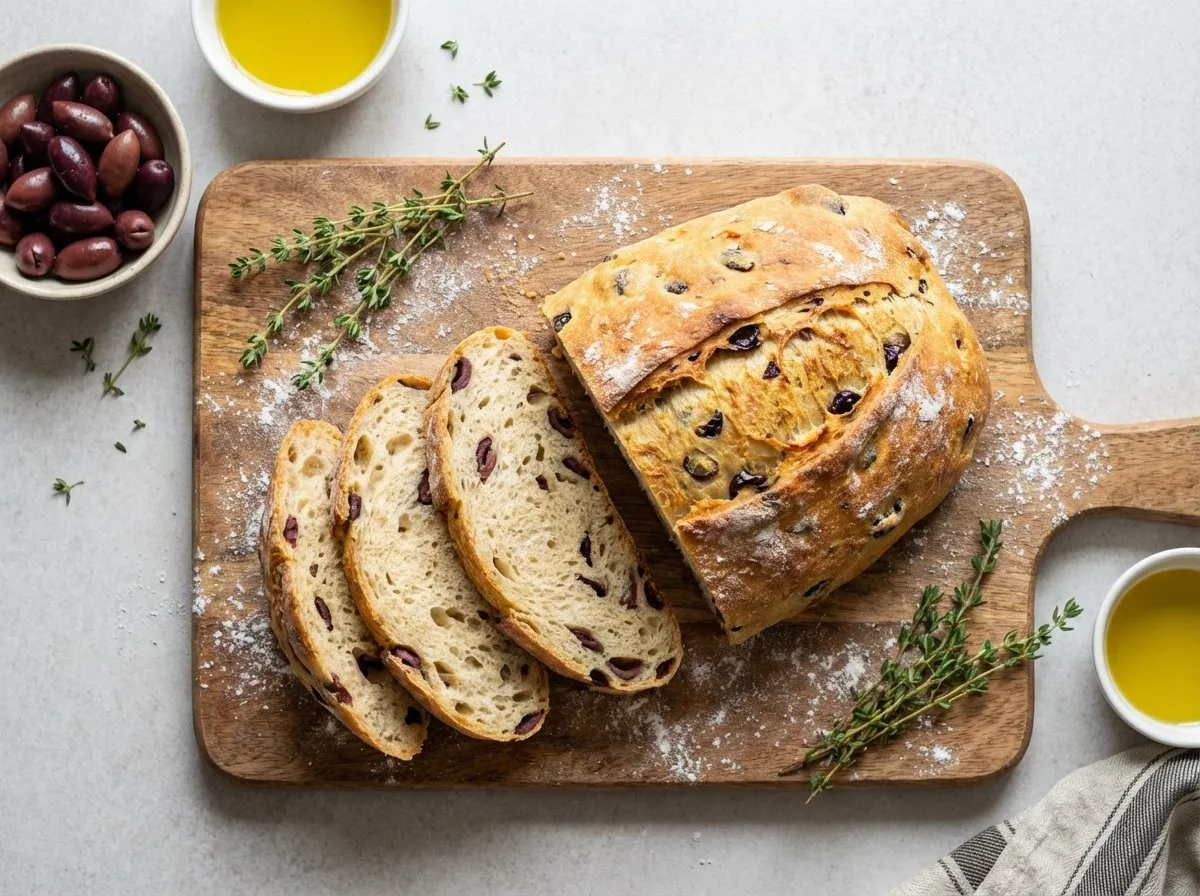 Bukë me Ullinj Kalamata - recetë tradicionale shqiptare buka & brumera nga Berat
