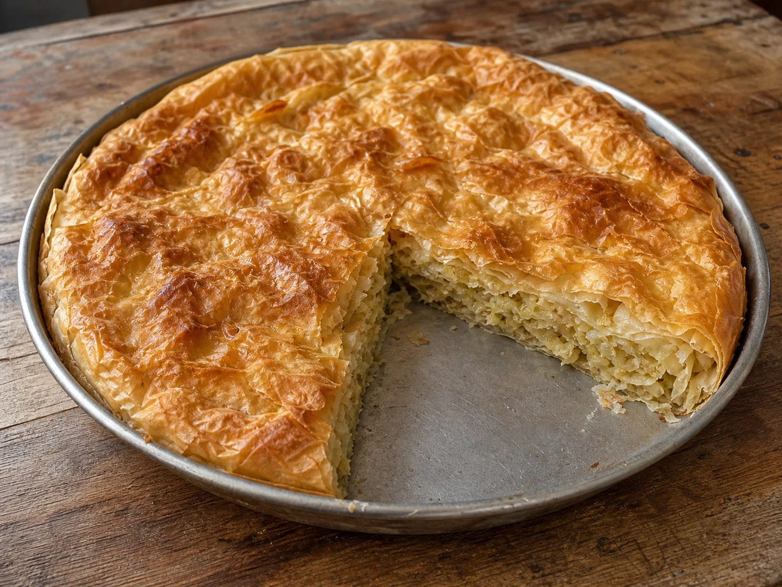 Byrek me Lakër të Bardhë - recetë tradicionale shqiptare buka & brumëra