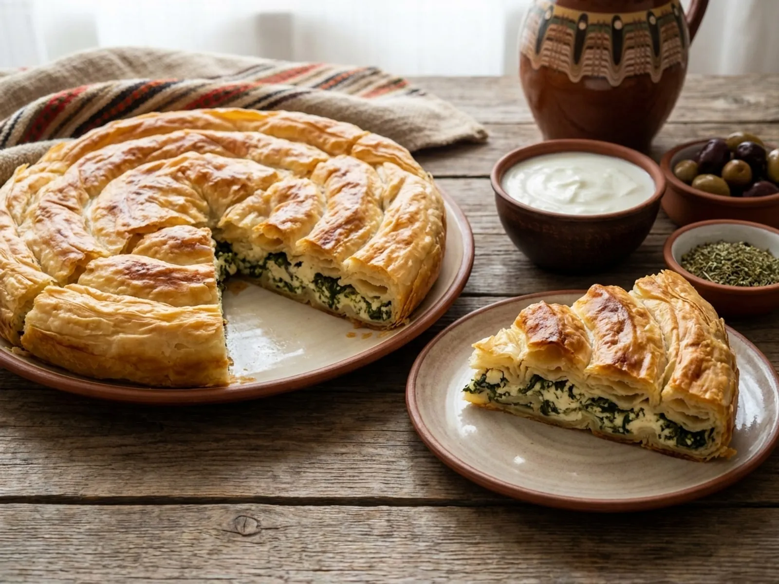 Byrek - Udhëzues i Plotë - recetë tradicionale shqiptare buka & brumëra nga Korçë