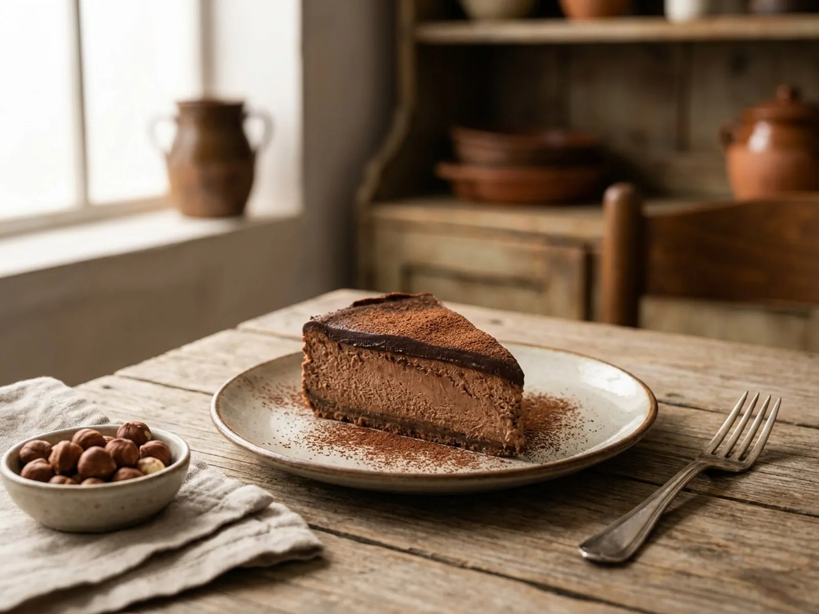 Cheesecake me çokollatë pa pjekje - Si ta Bëni në Shtëpi - recetë tradicionale shqiptare embelsira nga Durres