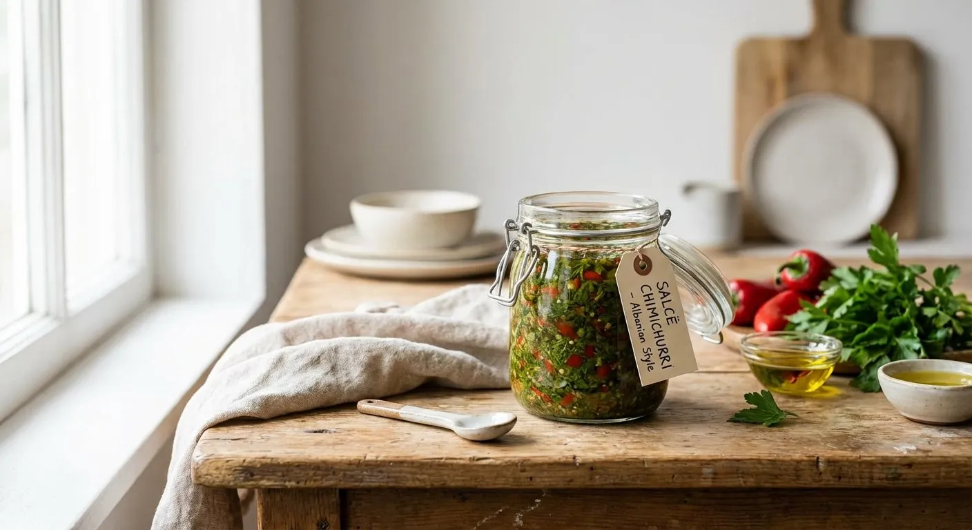 Salcë Chimichurri – Salcë Argjentinase - Recetë tradicionale shqiptare