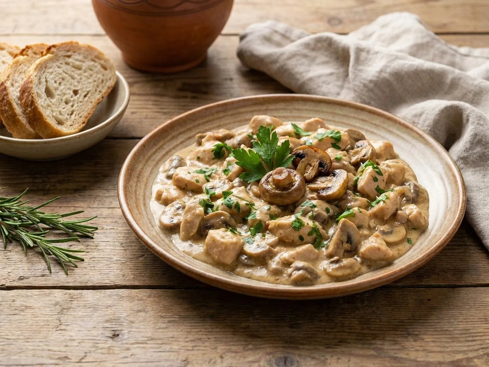 Kerpudha Me Pana - Udhëzues Praktik - Fileto Pule Me Pana Dhe Kerpudha - Si ta Bëni në Shtëpi