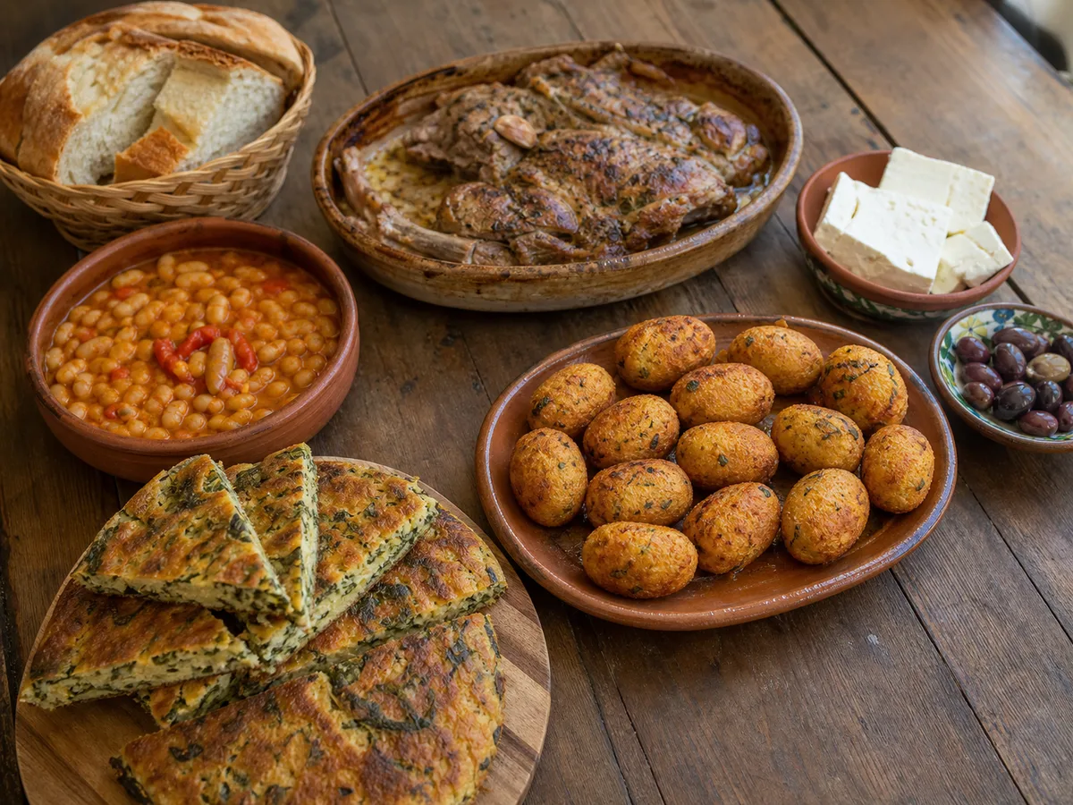 Gatime Tradicionale të Jugut: 12 Pjata Shqiptare - recetë tradicionale shqiptare tavë nga Jugu i Shqipërisë