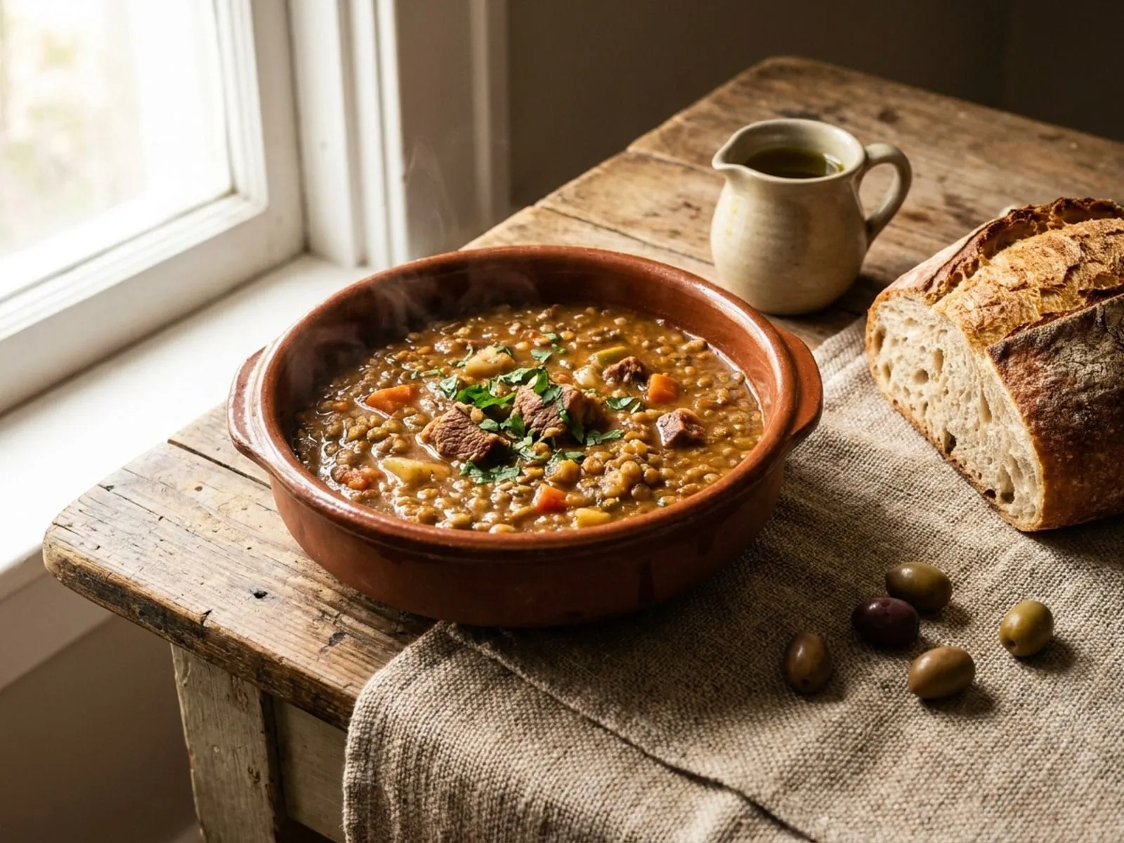Gjelle Me Thjerza - Receta e Plotë - Si ta Bëni në Shtëpi - recetë tradicionale shqiptare mish & peshk nga Elbasan