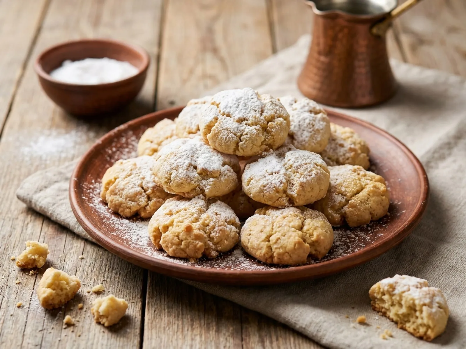 Gurabi Tradicional - Receta Shqiptare për Kuzhinë Shtëpie - recetë tradicionale shqiptare embelsira nga Vlore