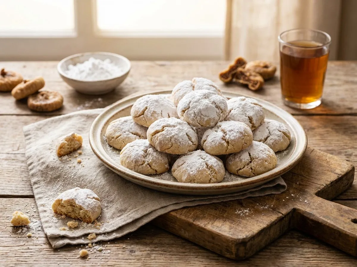 Gurabije me Sheqer Pluhur - Recetë tradicionale shqiptare