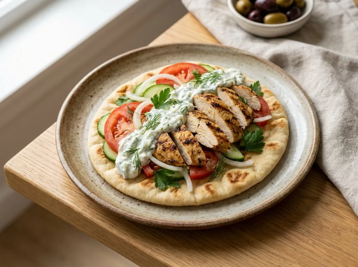 Gyros me Mish Pule – Recetë Greke - Recetë tradicionale shqiptare