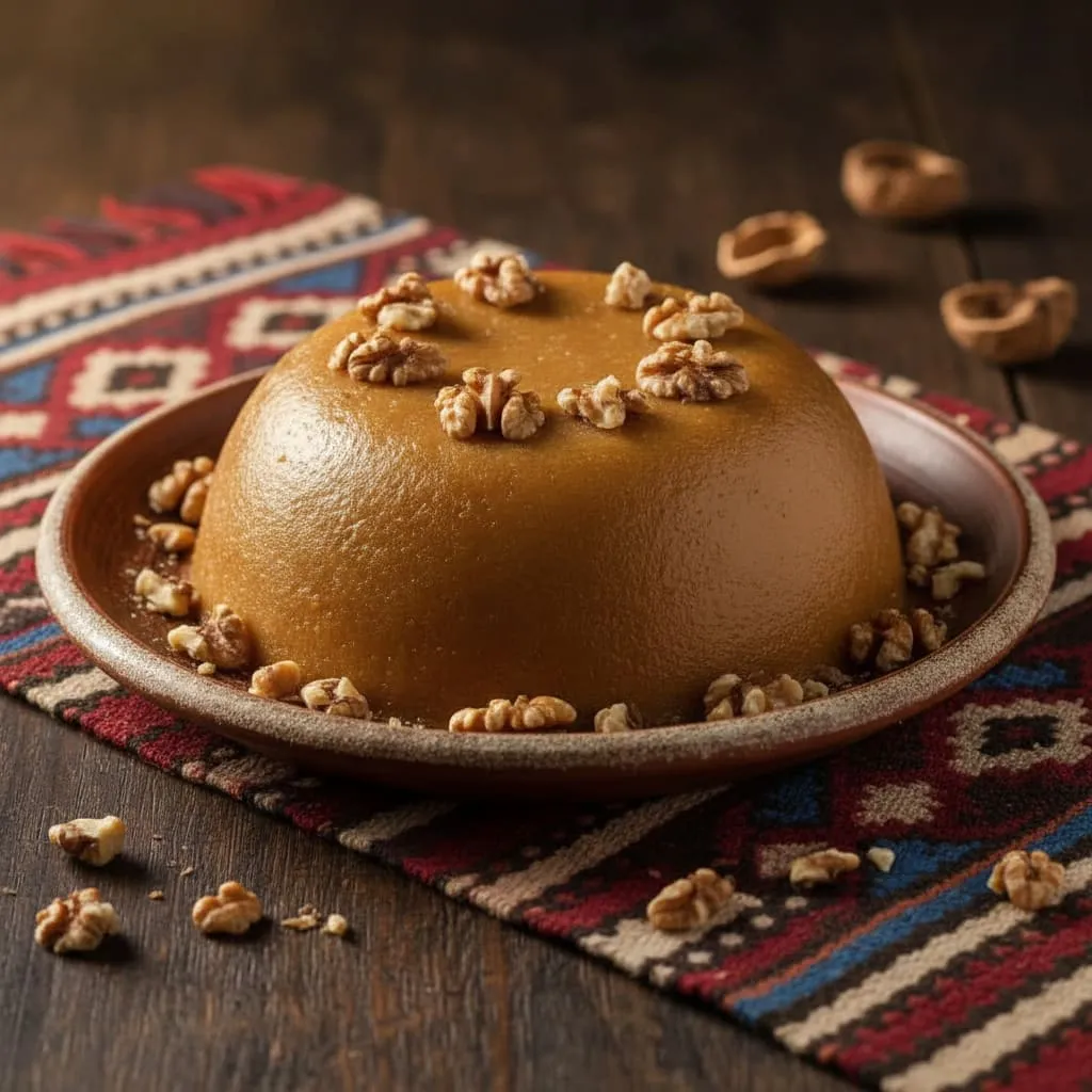 Hallva - Receta Tradicionale Shqiptare me Miell Gruri - recetë tradicionale shqiptare ëmbëlsira nga Shqipëri e Mesme