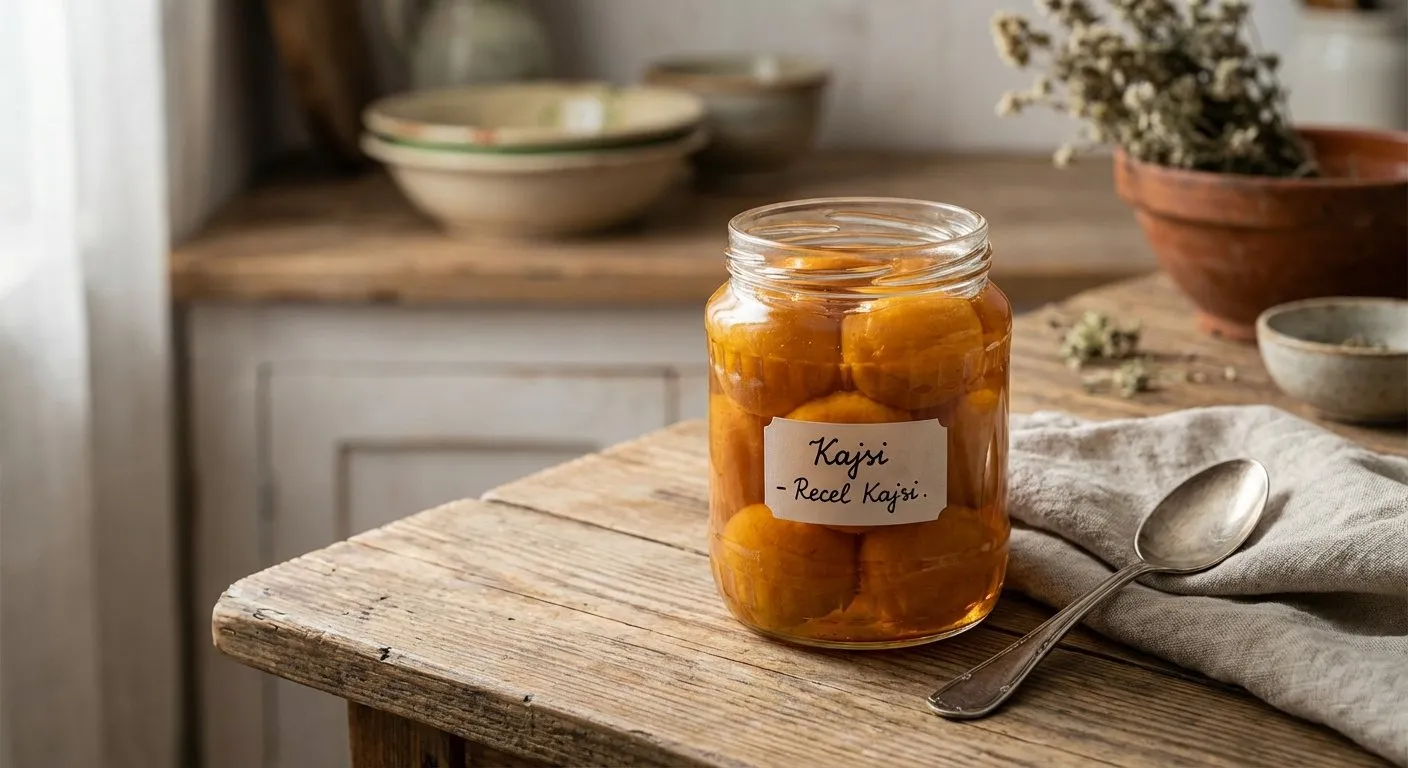 Kajsi – Reçel dhe Ëmbëlsira - recetë tradicionale shqiptare salce & turshi nga Elbasan