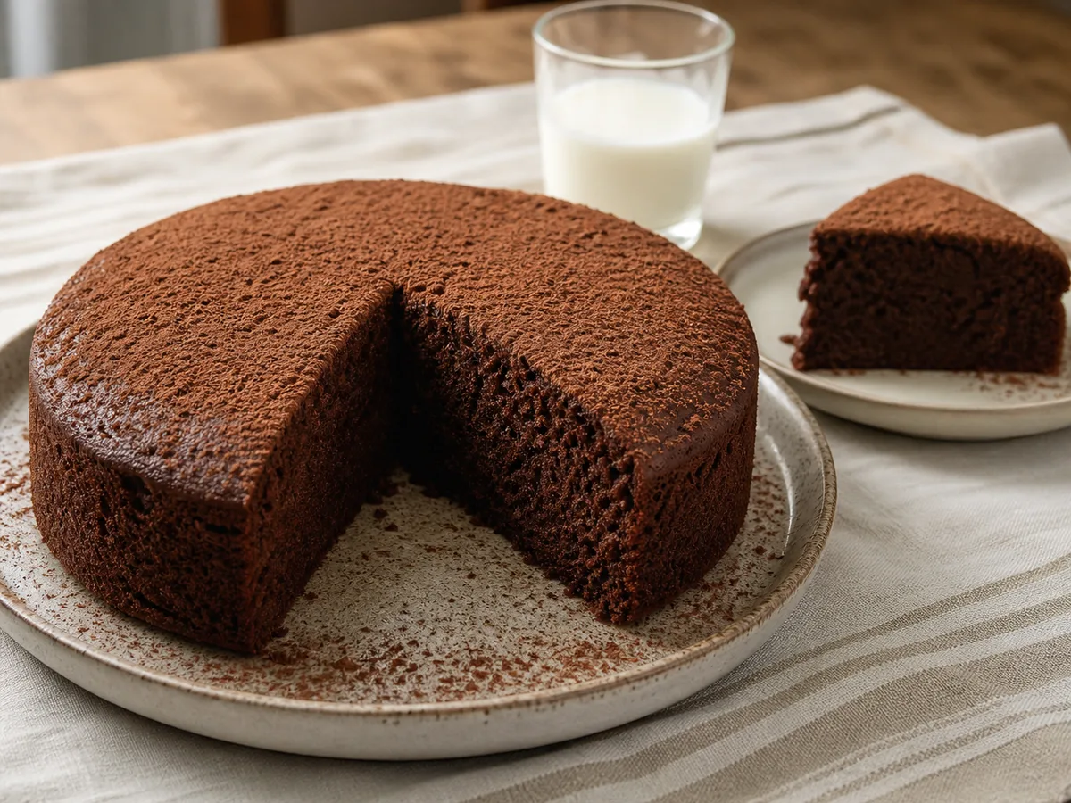 Kek me Kakao dhe Qumësht: Receta e Butë - recetë tradicionale shqiptare ëmbëlsira