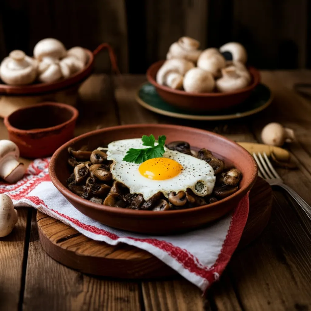 Kërpudha të Skuqura me Vezë – Receta e Veçantë Plot Vlera Ushqyese - recetë tradicionale shqiptare perimet