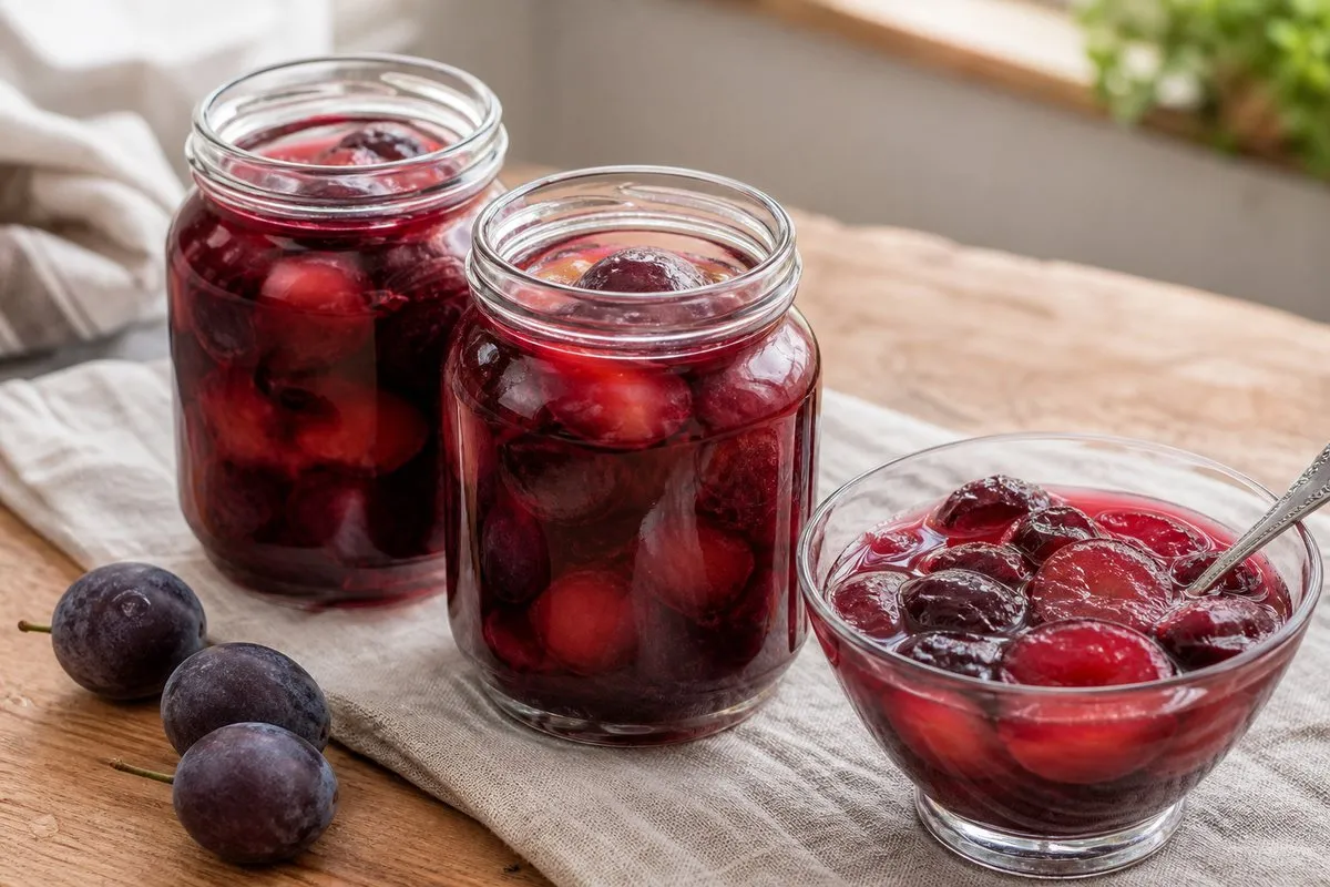 Komposto Kumbulle për Dimër në Kavanoz - Recetë tradicionale shqiptare