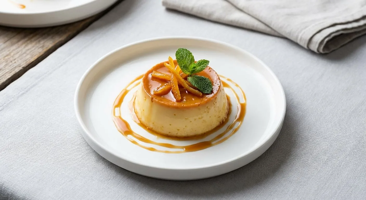 Krem Karamel me Portokall - recetë tradicionale shqiptare embelsira nga Korce