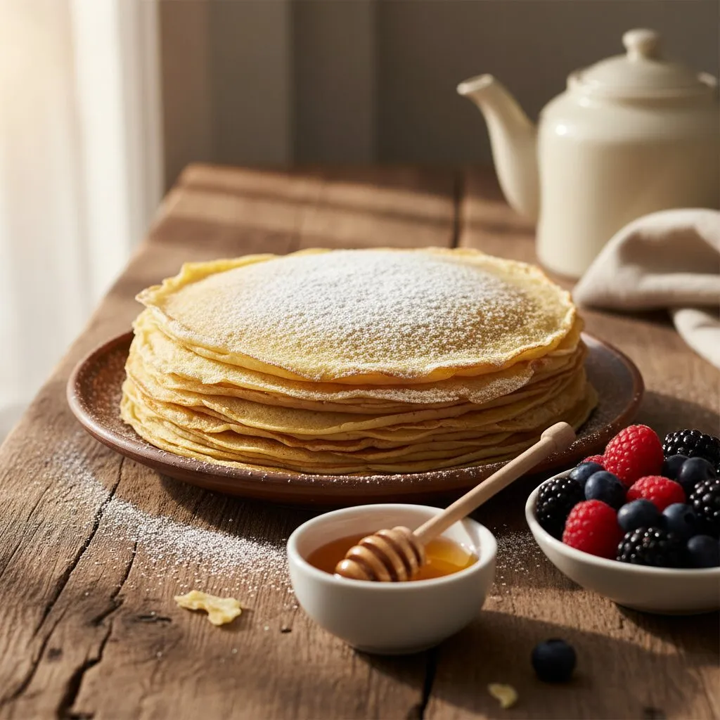 Krepa - Receta e Plotë Hap pas Hapi - recetë tradicionale shqiptare ëmbëlsira