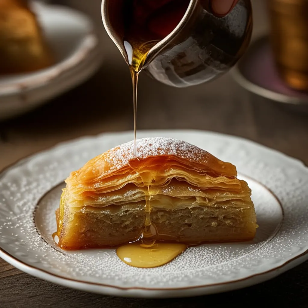 Momenti i Artë: Kur dhe Si të Hidhni Sherbetin e Bakllavasë - recetë tradicionale shqiptare ëmbëlsira