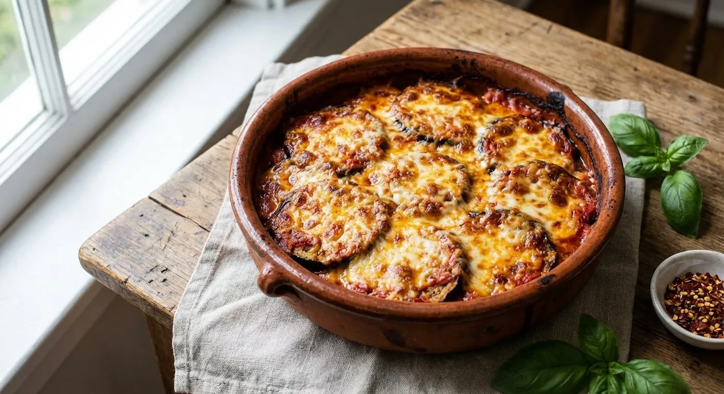 Tavë me Melanzane Parmigiana - Recetë tradicionale shqiptare