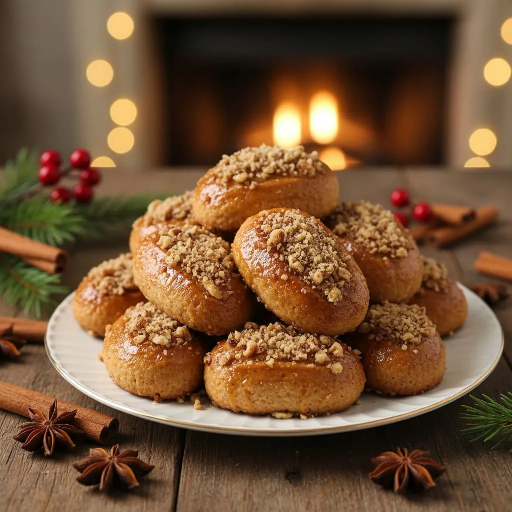 Melomakarona - Receta Greke për Krishtlindje në Shtëpi - Recetë tradicionale shqiptare