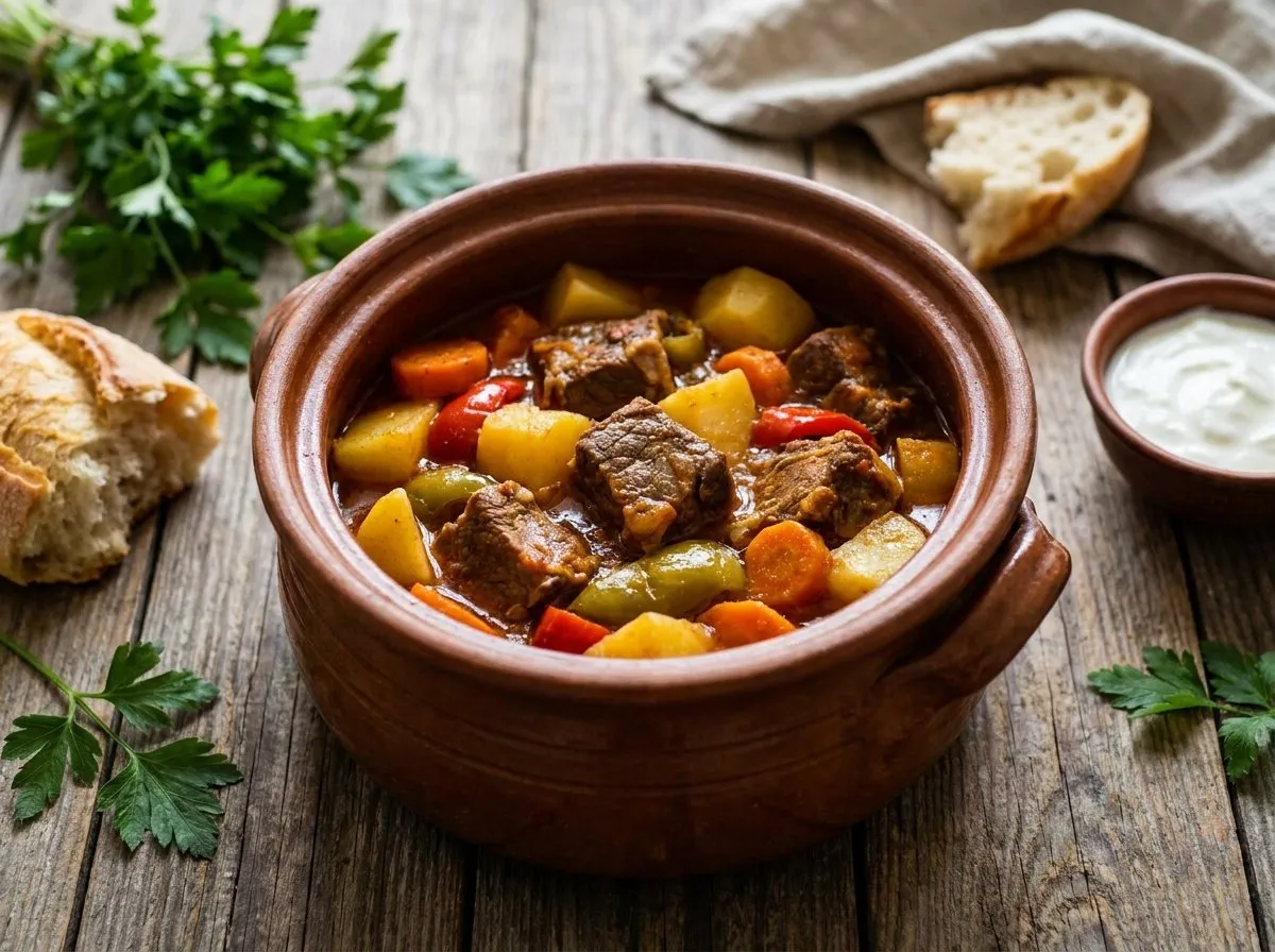 Mish Viçi me Perime në Tenxhere - Recetë tradicionale shqiptare