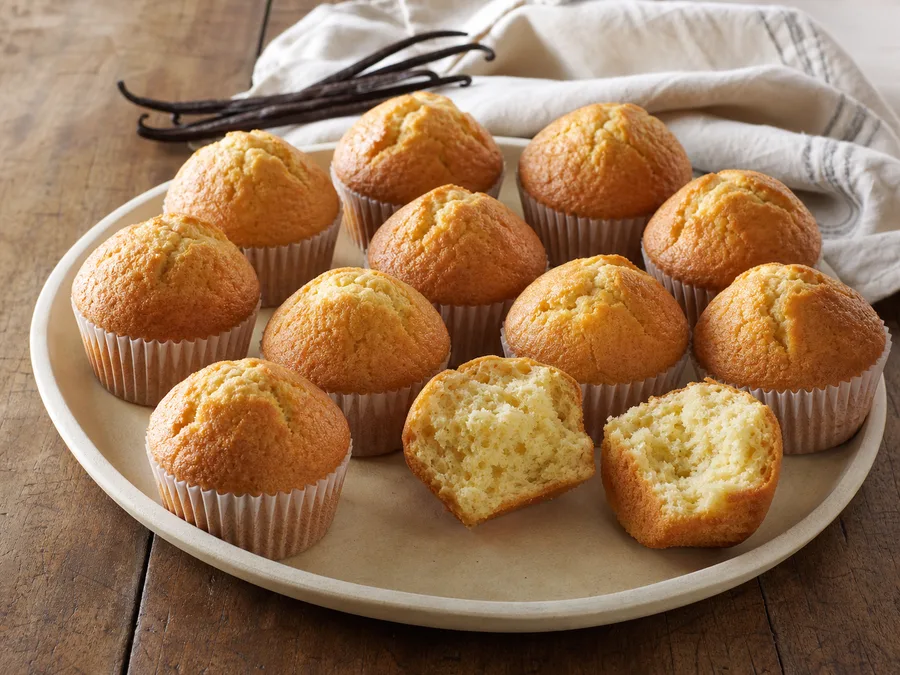 Muffins të Thjeshtë me Vanilje: Receta Bazë - recetë tradicionale shqiptare ëmbëlsira nga Ndërkombëtare