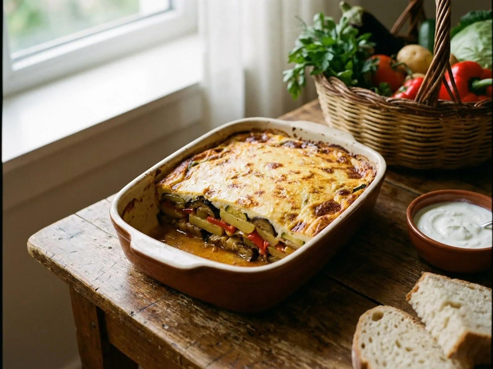 Musaka Me Perime - Receta e Plotë - Si ta Bëni në Shtëpi - recetë tradicionale shqiptare perimet nga Shkoder