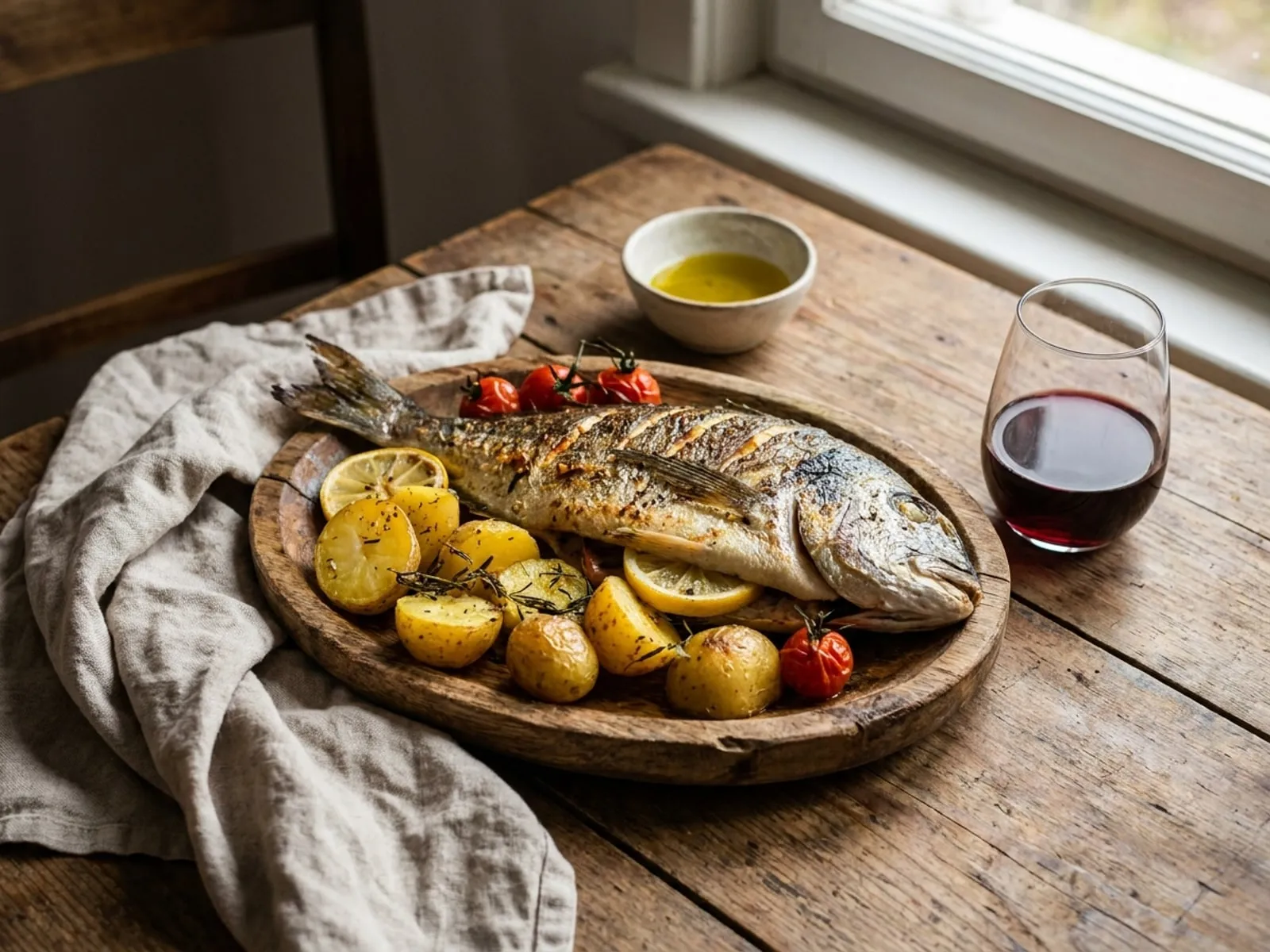 Peshku Koce Me Patate - Receta Tradicionale në Shtëpi - recetë tradicionale shqiptare mish & peshk nga Vlore
