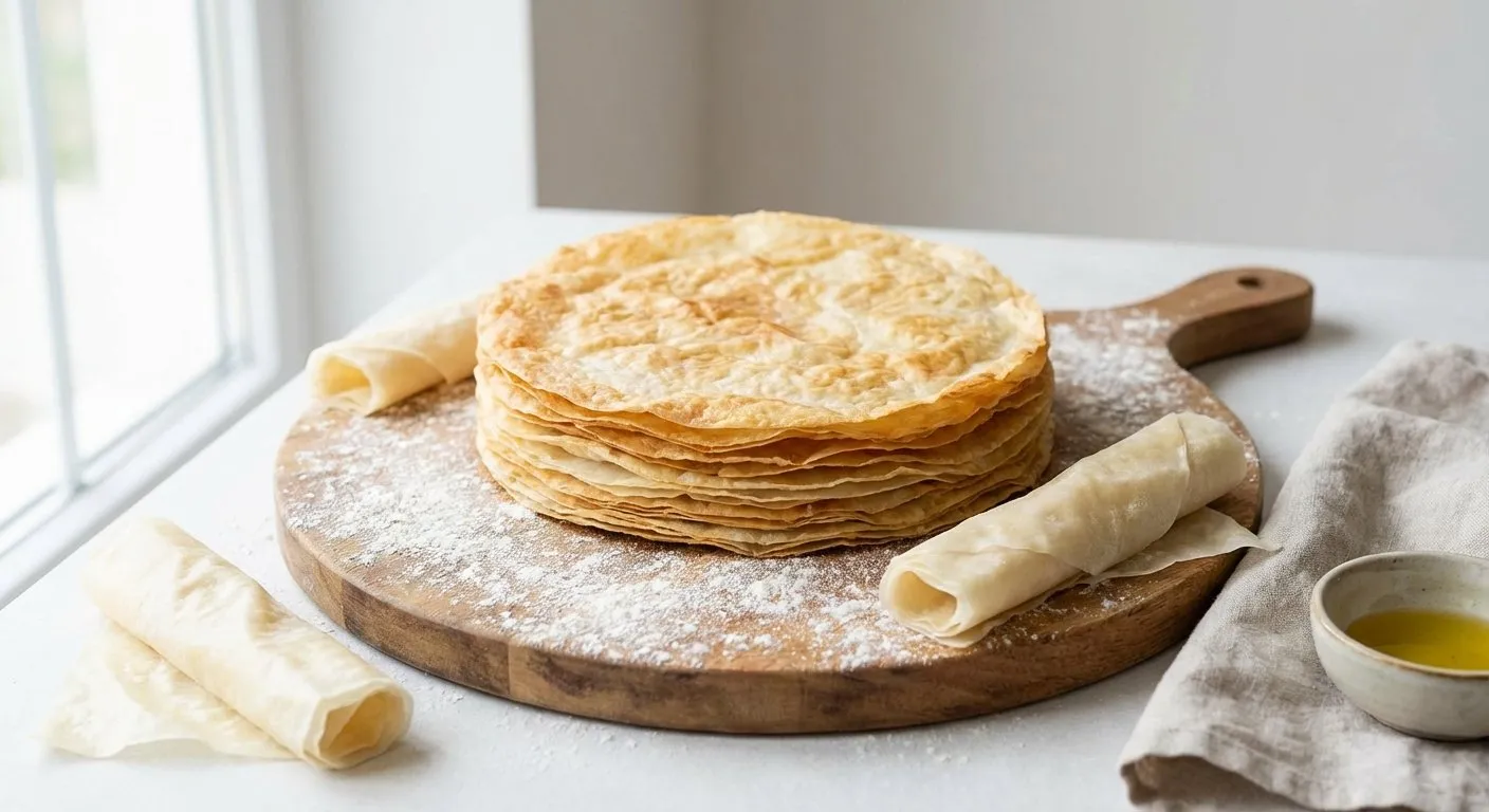 Petë e Hollë për Byrek – Recetë Bazë - recetë tradicionale shqiptare buka & brumera nga Tirane