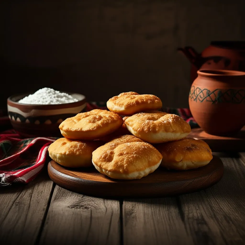 Petulla të Lumës - recetë tradicionale shqiptare buka & brumëra