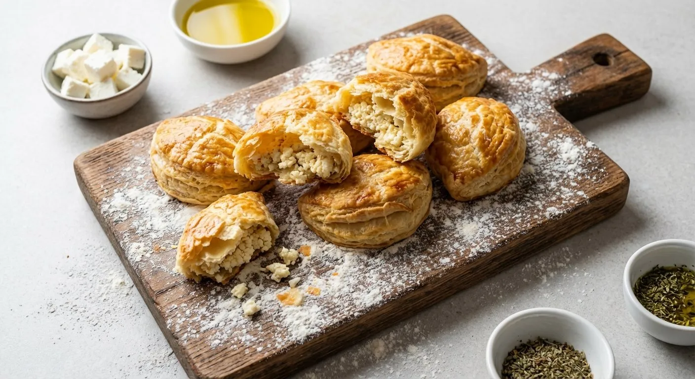 Pogaçe me Djathë – Recetë Shkodrane - recetë tradicionale shqiptare buka & brumera nga Durres