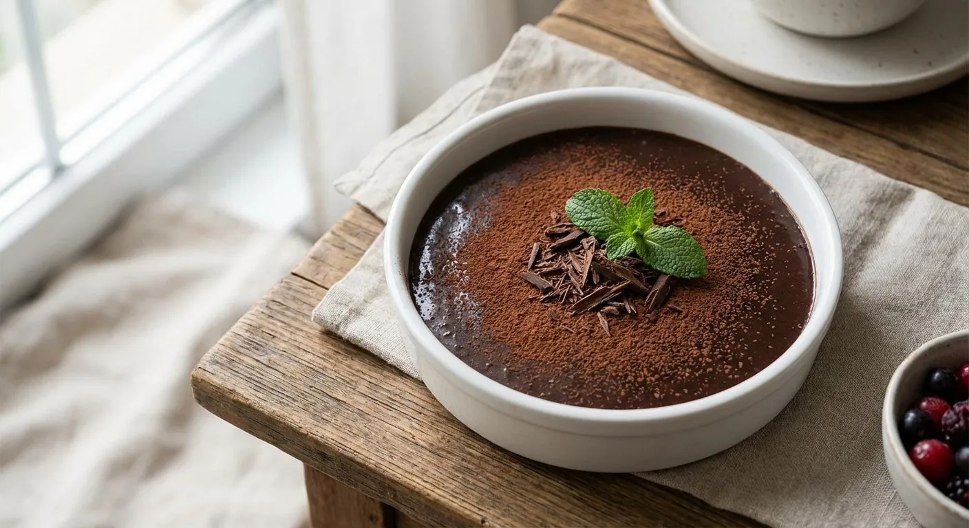 Puding Shtëpie me Çokollatë - recetë tradicionale shqiptare embelsira nga Berat