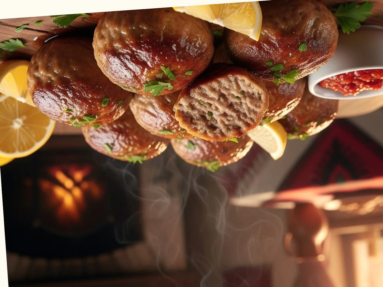 Qofte Me Panxhar Dhe Qiqra - recetë tradicionale shqiptare mish & peshk