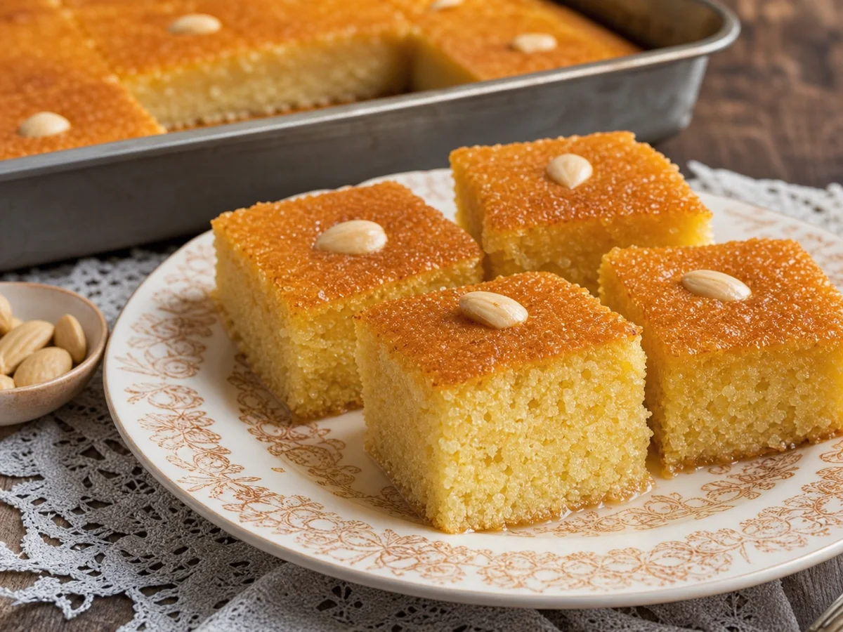Revani me Niseshte, Kos dhe Sherbet Limoni - recetë tradicionale shqiptare 