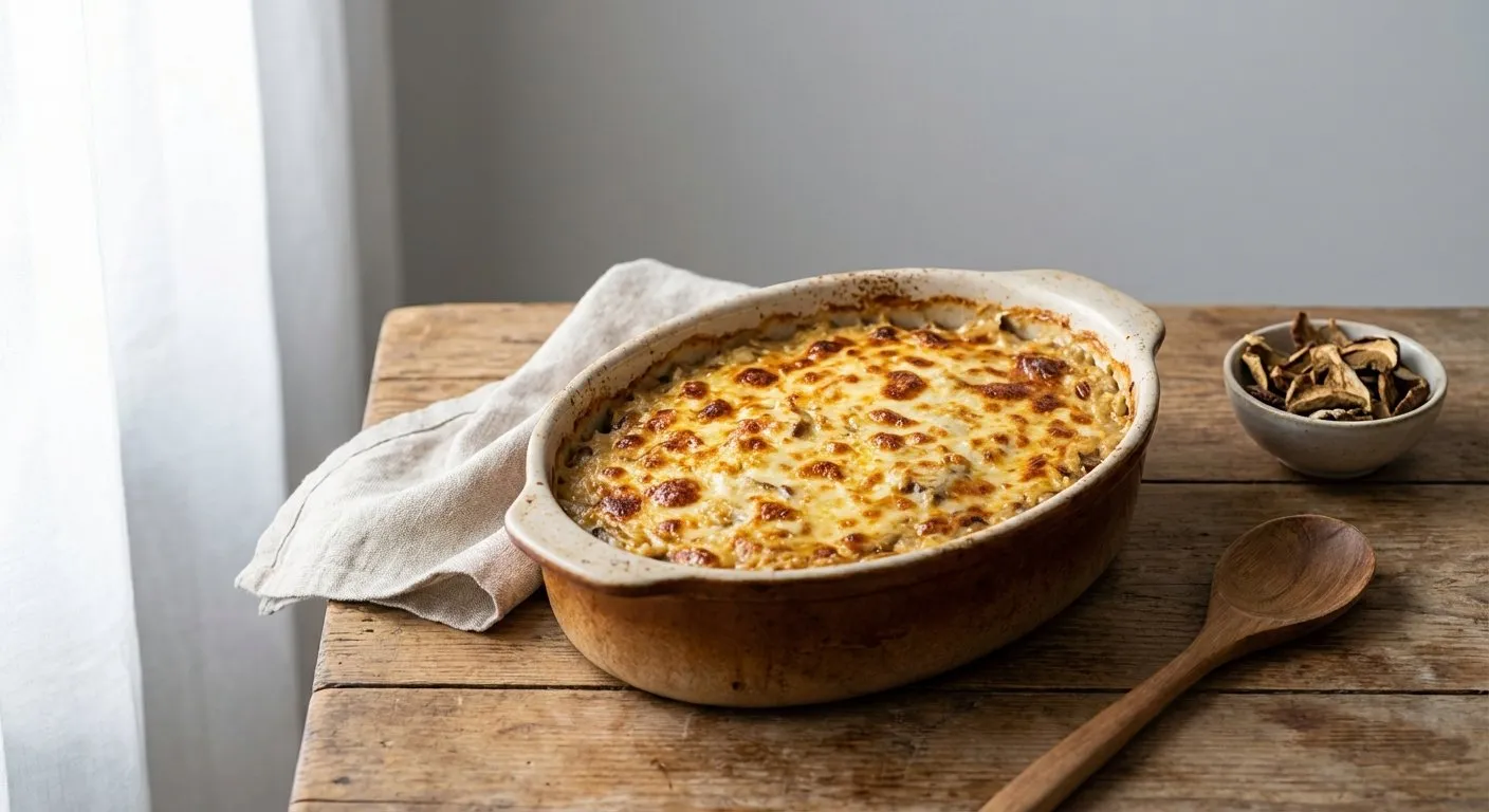 Risoto me Kërpudha Porcini - recetë tradicionale shqiptare tave nga Durres