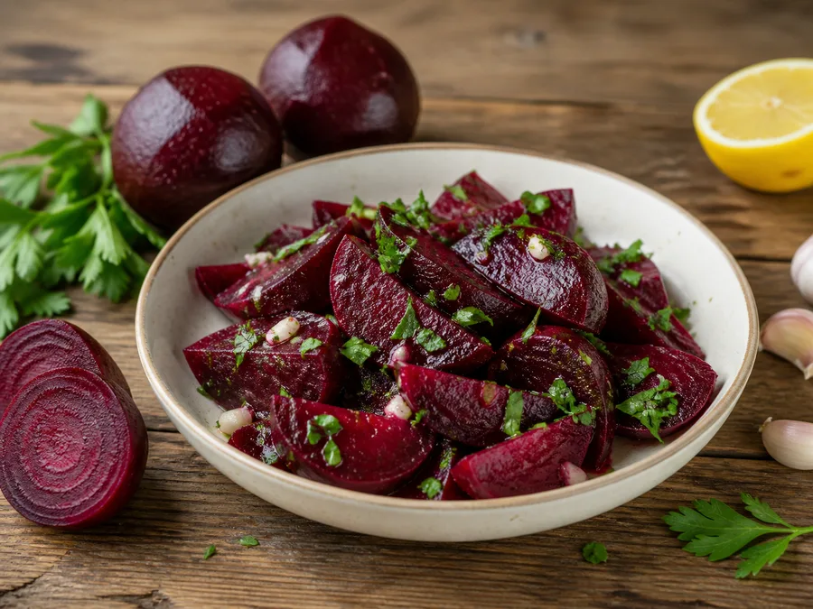 Rrepa e Kuqe: Si Zihet dhe Bëhet Sallatë - recetë tradicionale shqiptare sallatë nga Shqipëri