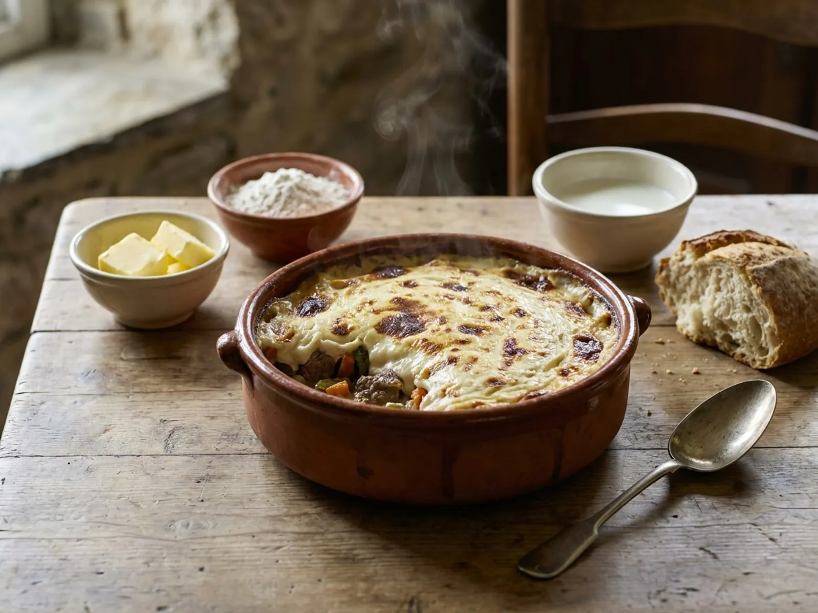 Salca Beshamel - Receta e Plotë - Si ta Bëni në Shtëpi - Recetë tradicionale shqiptare