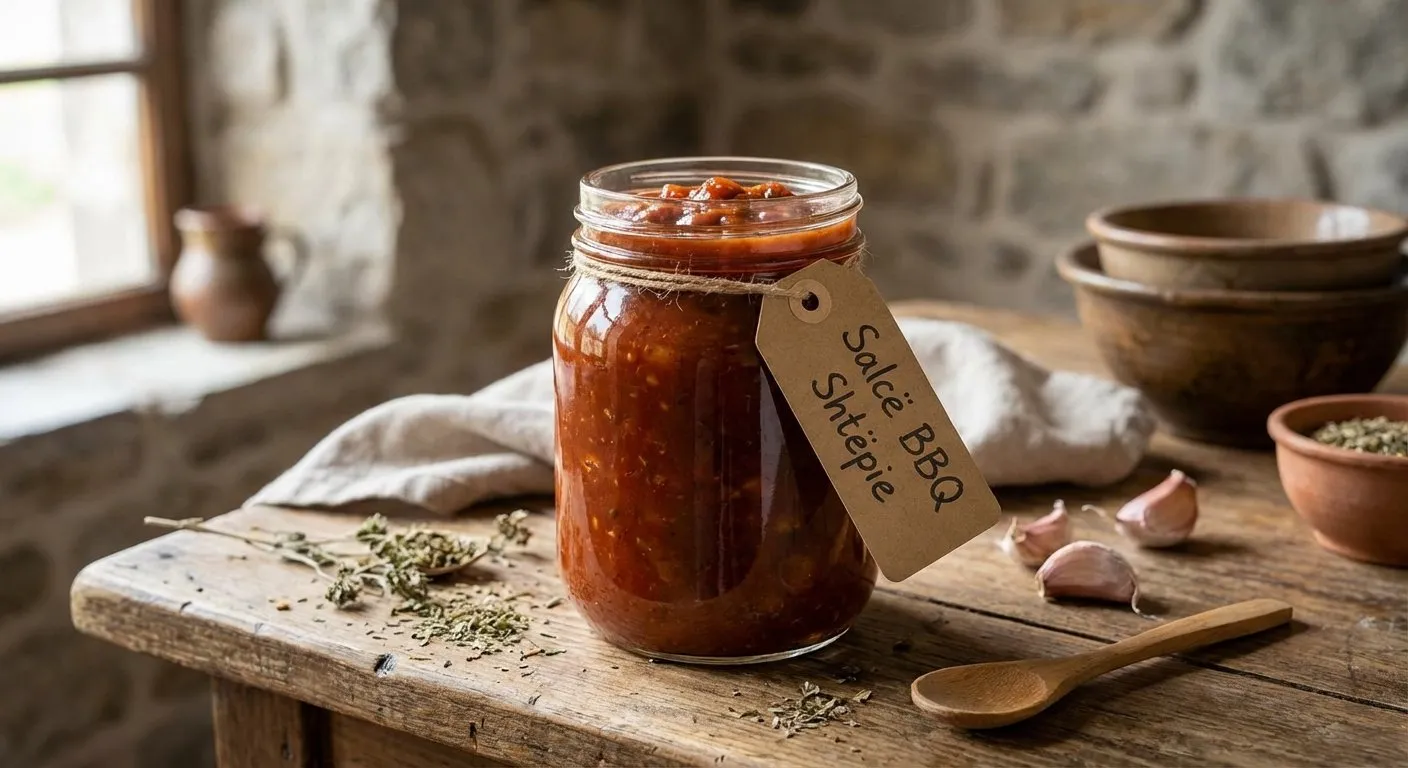 Salcë BBQ Shtëpie - recetë tradicionale shqiptare salce & turshi nga Tirane