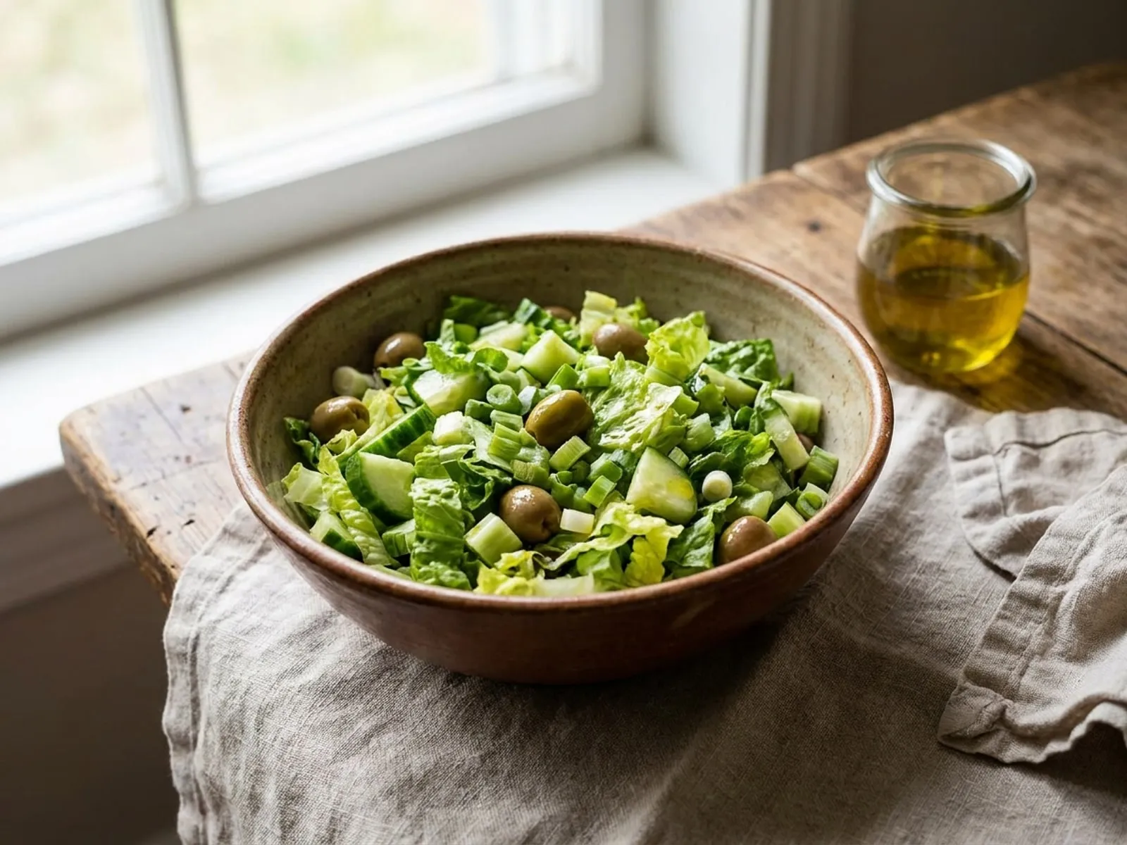 Sallat Jeshile - Receta e Plotë - Si ta Bëni në Shtëpi - Recetë tradicionale shqiptare