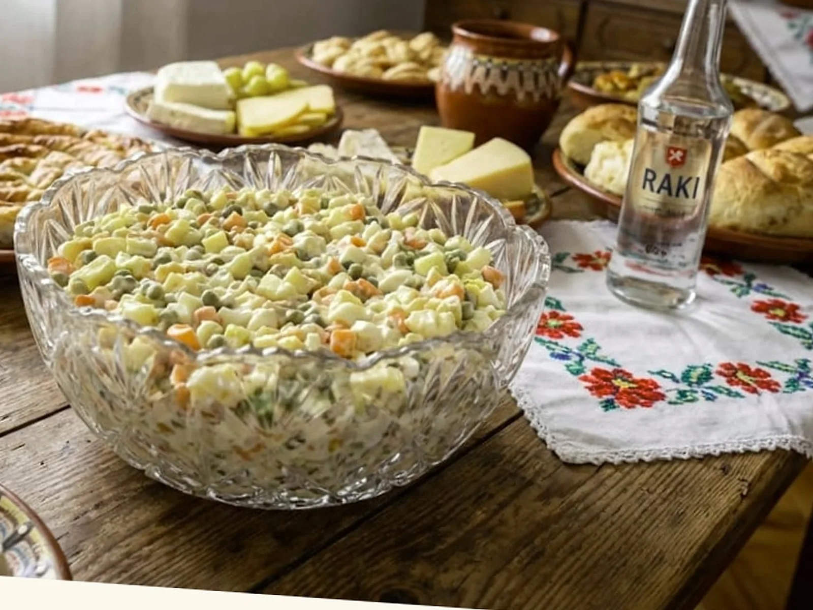 Sallate Fshati - Receta Tradicionale - recetë tradicionale shqiptare sallatë nga Berat