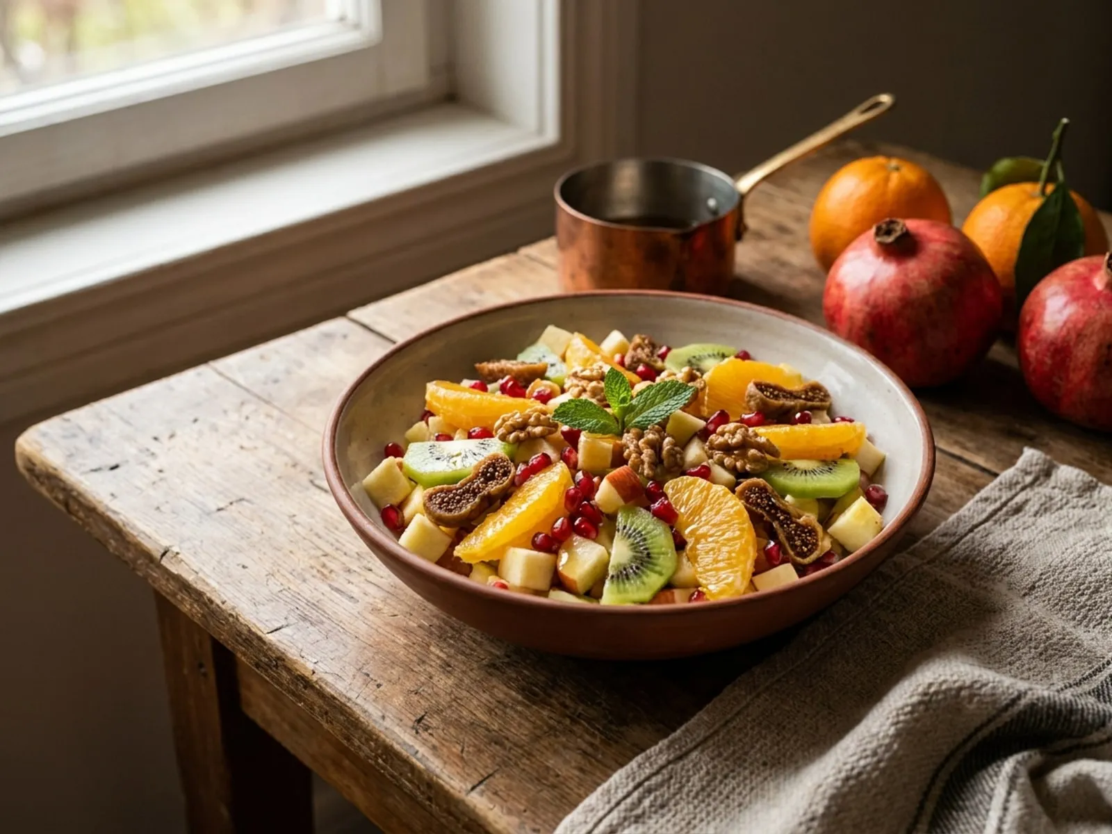 Sallate Me Fruta Dimri - Receta Tradicionale në Shtëpi - Recetë tradicionale shqiptare