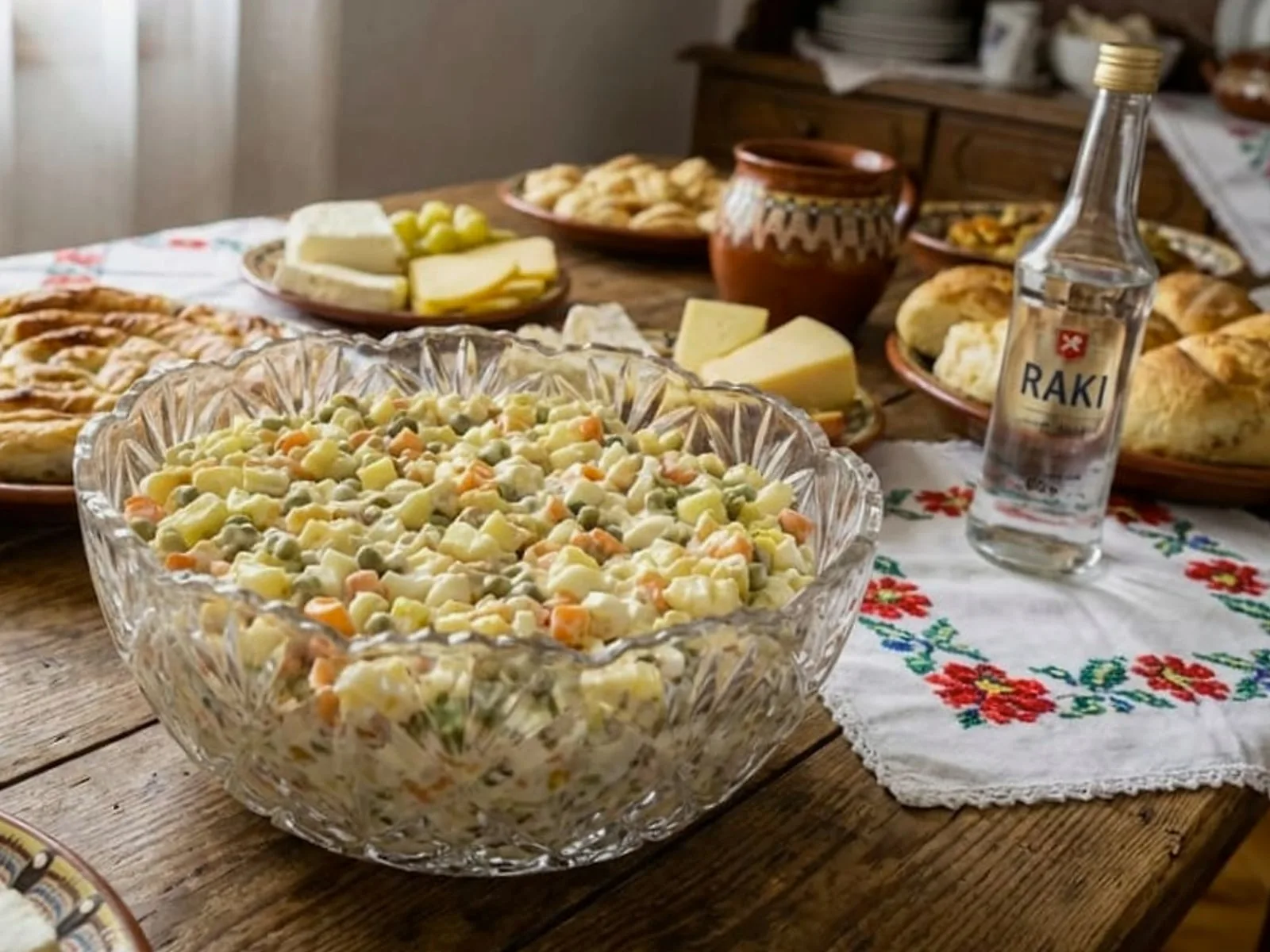 Sallate Me Thjerreza - Receta Tradicionale - recetë tradicionale shqiptare sallatë nga Berat