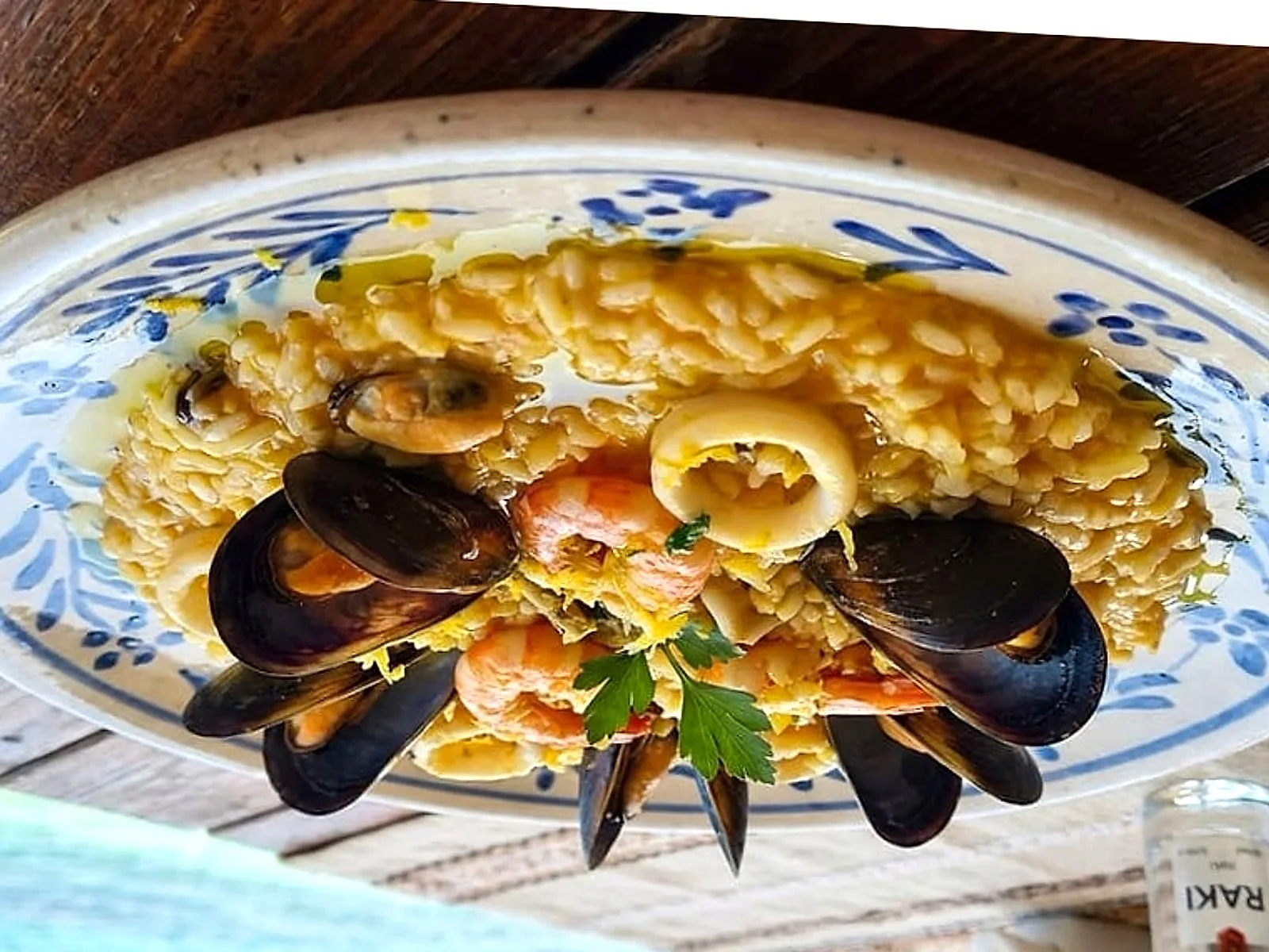 Sallatë Oktapodi - recetë tradicionale shqiptare mish & peshk nga Shqiperi