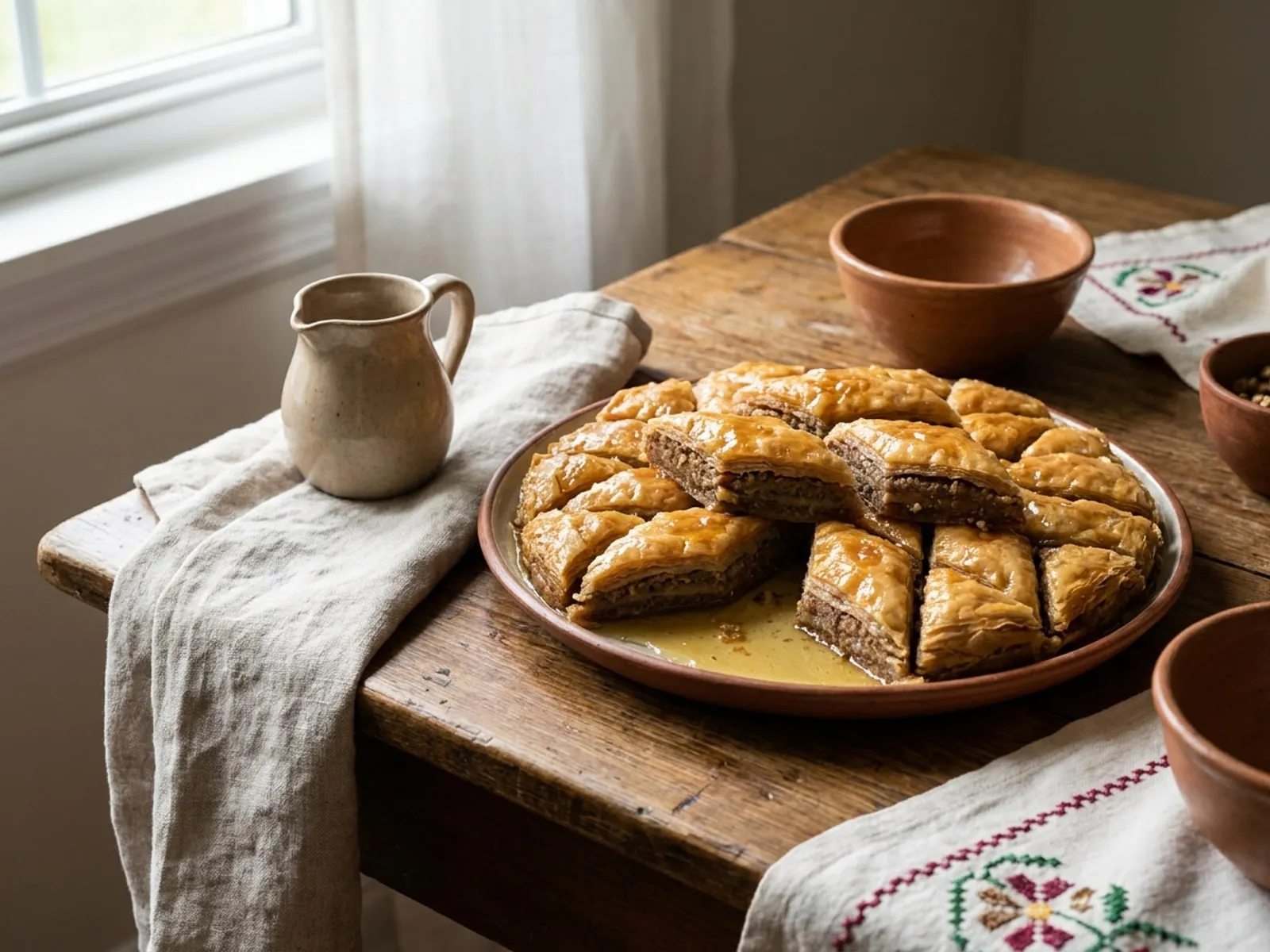 Sherbeti I Bakllavase Masat - Receta e Plotë në Shtëpi