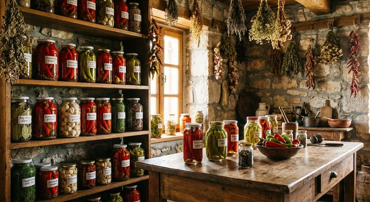 Speca Turshi - Receta Shtepie per Dimer - recetë tradicionale shqiptare salcë & turshi nga Myzeqe