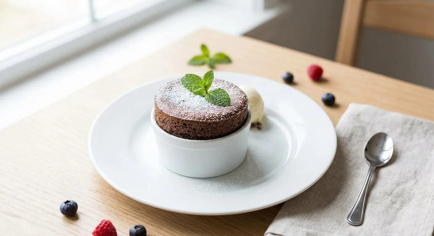 Suflé me Çokollatë – Ëmbëlsirë Elegante - recetë tradicionale shqiptare embelsira nga Elbasan