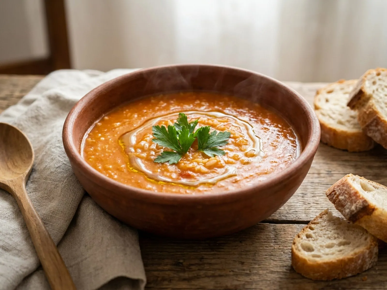 Tenxhere multicooker: udhëzues praktik - Supë me Domate dhe Oriz - Receta Tradicionale në Shtëpi