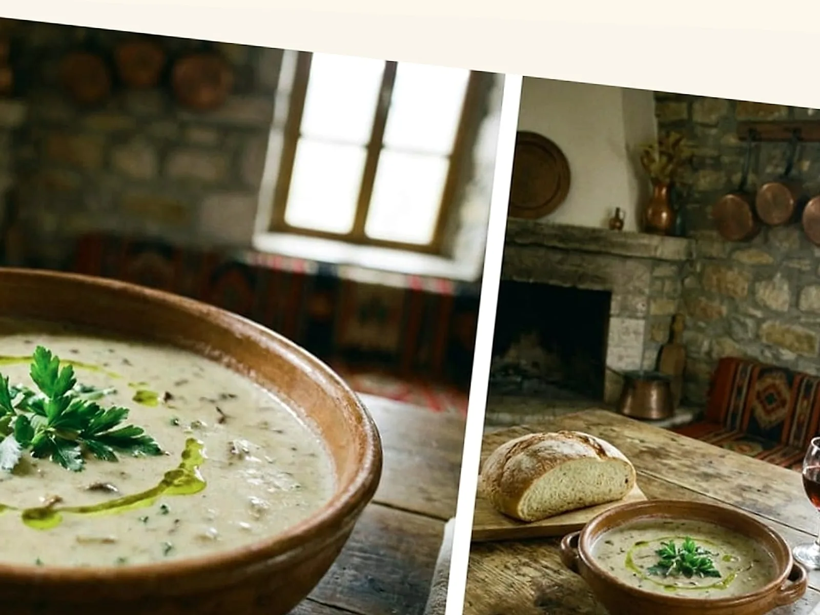 Supe Me Spinaq - Receta Tradicionale - Recetë tradicionale shqiptare