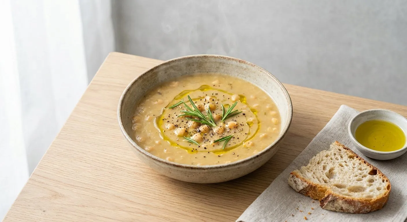 Supë me Qiqra dhe Rozmarinë - recetë tradicionale shqiptare supa nga Berat