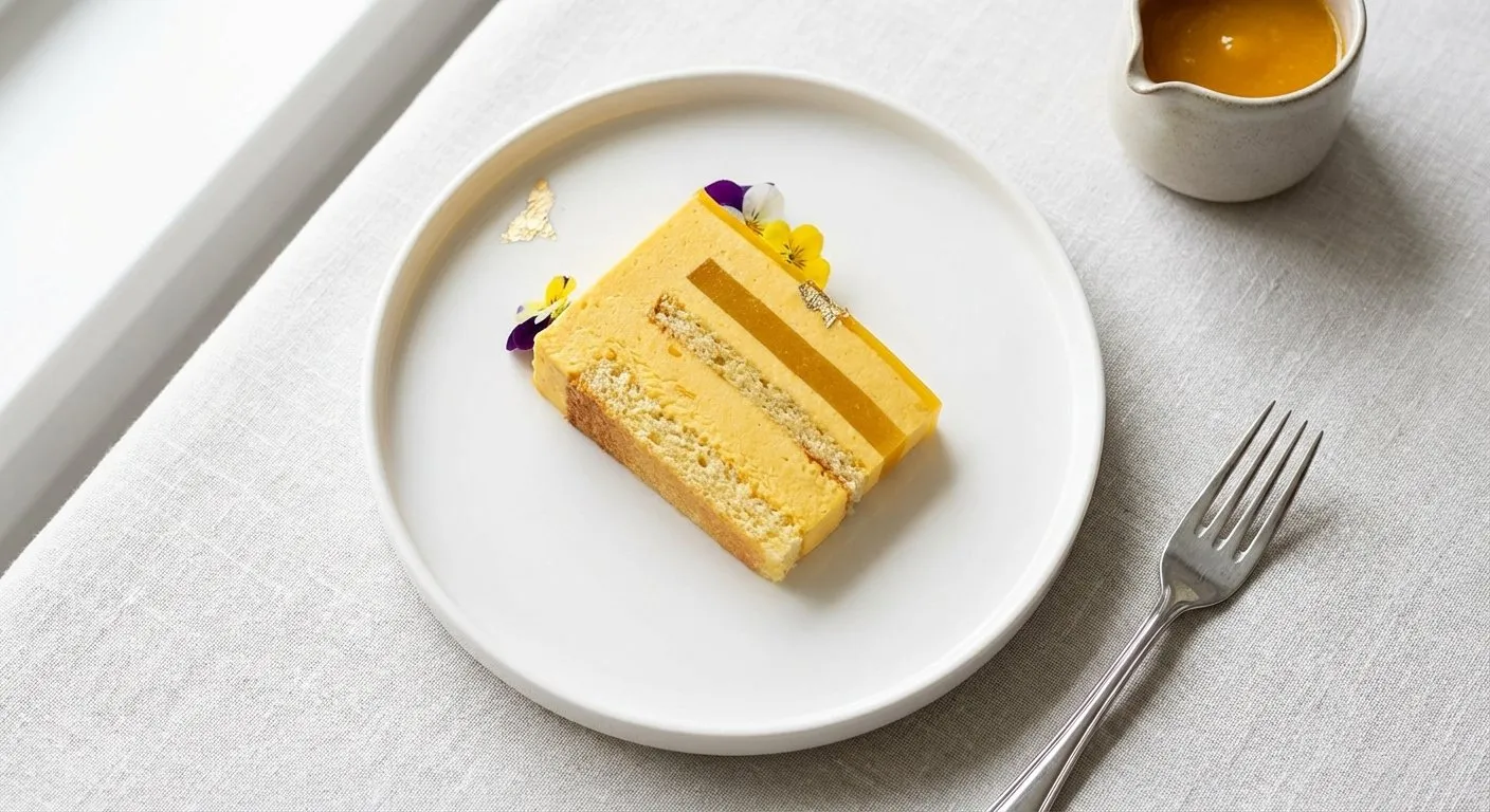 Tortë Mousse me Mango - recetë tradicionale shqiptare embelsira nga Vlore